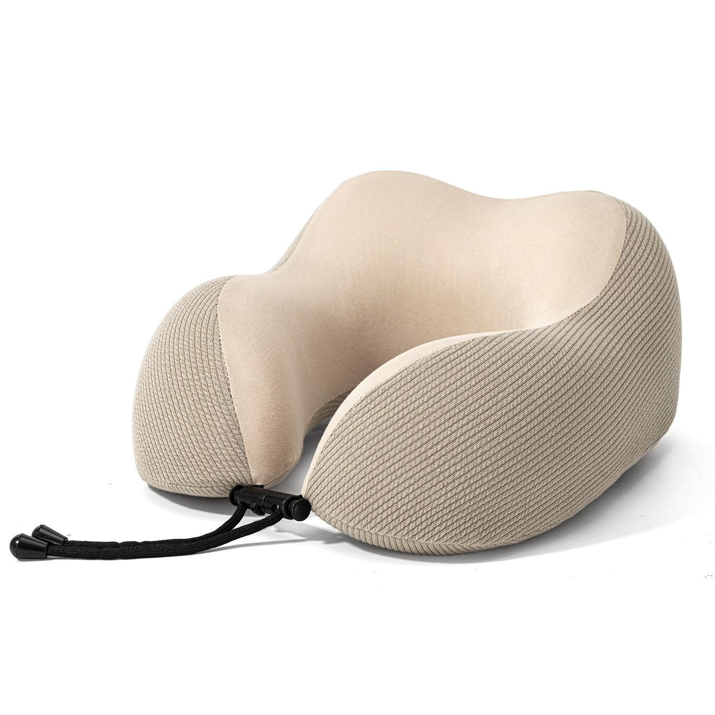 Verano helado sensación fría protección de cuello almohada en forma de U portátil almacenable memoria almohada de cuello de algodón almohada de avión almohada al por mayor existencias