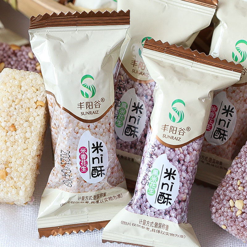 풍양곡미 니스루아이스 코코넛 땅콩 케이크, 설날 대접용 간식, 바삭바삭한 쌀과자, 전통 케이크 도매