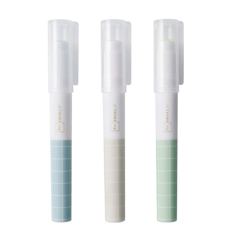 Deli Pencoule Solid Plastic Children Handmade Solid Glossial Color Color Color Plastic Block High -Sham Pentered Pen Stationer Wholesale