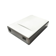 120美式信息面板底盒SC单口光纤终端盒LC双工光纤面板ABS外壳