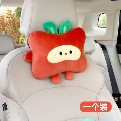 Cute Car Cushion Women – Headrest - apple-rabbit-headrest