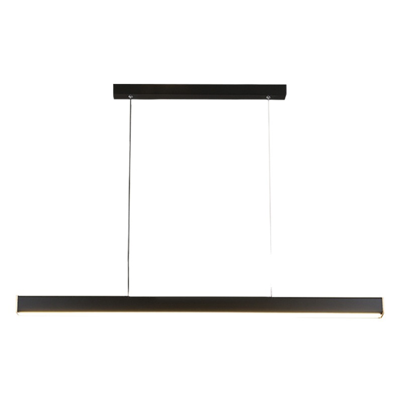 Lámpara de Techo para Restaurante, Estilo Nórdico Minimalista, Tira Larga, Iluminación para Comedor, Barra, Mesa, Fábrica Zhongshan, Espectro Completo