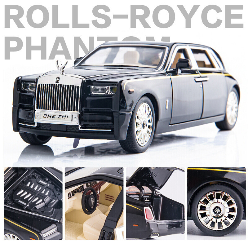 Chezhi 1:24 ロイス/ライスランボ/キニ合金シミュレーションカーモデルは、音と光でドアを開ける装飾玩具です|undefined