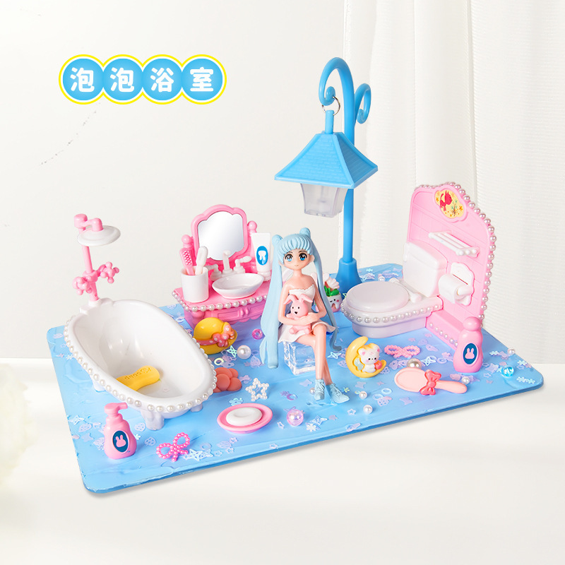 女の子 DIY 手作りクリーム接着剤材料パッケージギフトボックスセットクリエイティブ手作りショップ教育屋台おもちゃ卸売|undefined