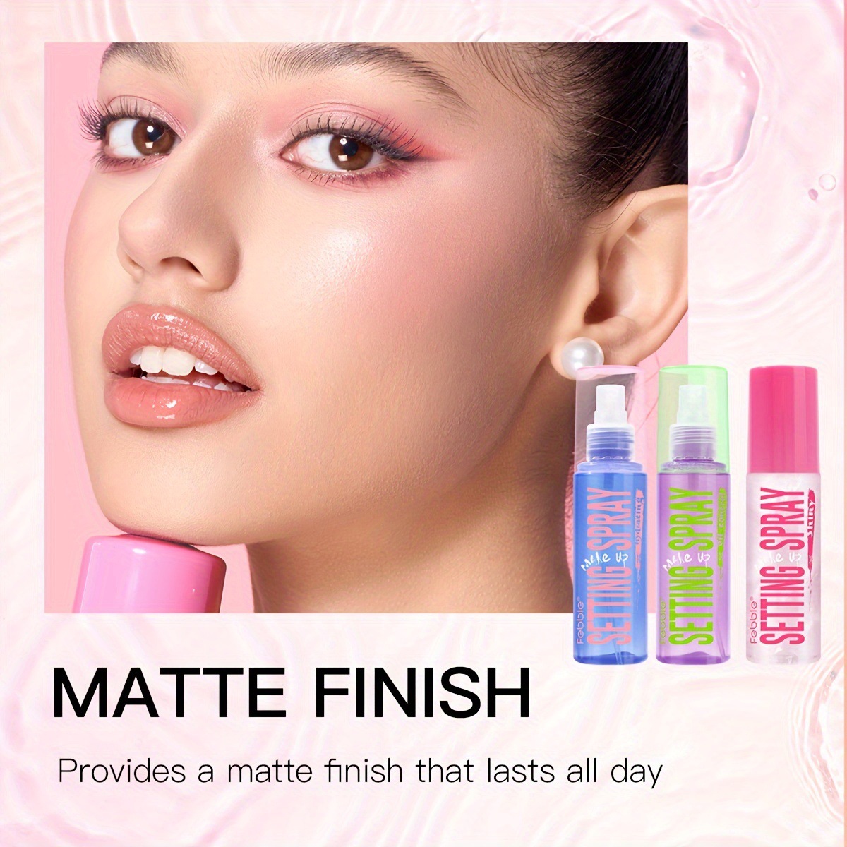 USHAS Europa y los Estados Unidos transfronterizos spot spray de maquillaje resistente al agua resistente al sudor y control de aceite no es un problema FBC016