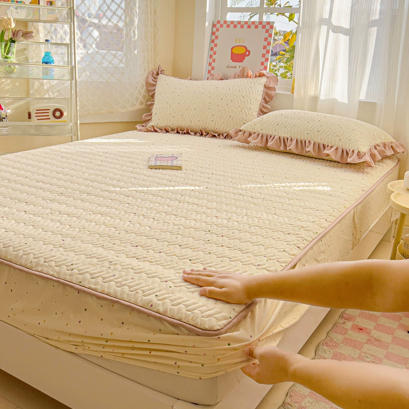 Стеганый матрас, защитный чехол, простыня, универсальное покрывало