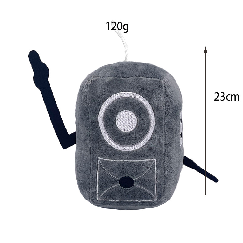 Cross-border Skibidi aseo persona Speakerman jefes Persona de audio relleno muñeca lote. Cabello