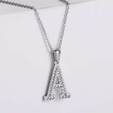 AMLԴ^Slletter necklaceˮA-ZӢĸyɫ