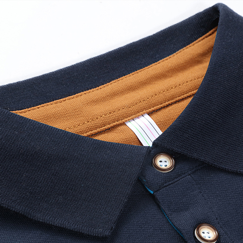 Comercio exterior explosivo lazada otoño de manga larga gran negocio polo camiseta de hombre camiseta publicitaria camiseta Amazon