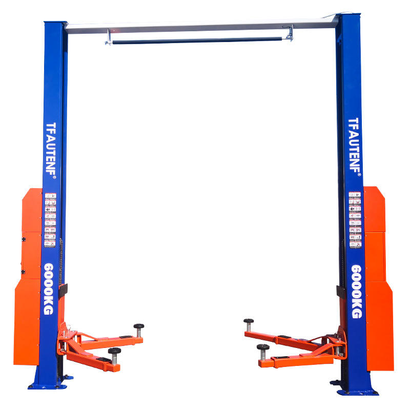 Elevador Hidráulico de Doble Columna para Autos, Plataforma Elevadora de 6 Toneladas, Exportación de Comercio Exterior, Directo de Fábrica