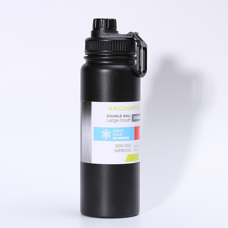 Transfronterizo 304 taza de acero inoxidable al aire libre con hervidor espacial portátil de gran capacidad de viajes de montaña hervidor deportivo