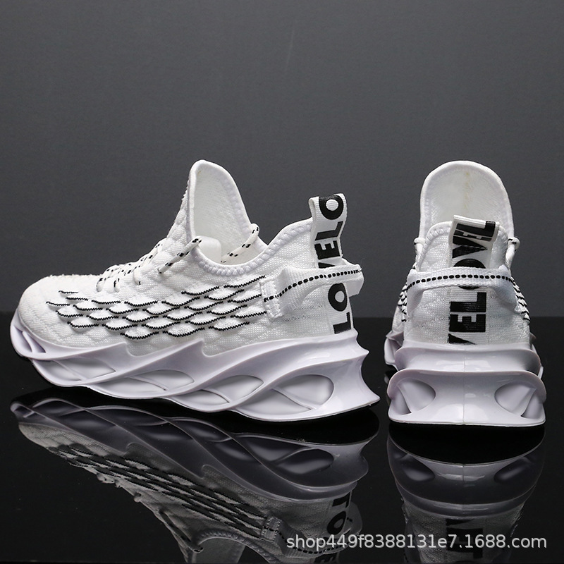 Blade Men's Shoes 2021 New Summer Coconut Shoes Breathable Casual Shoes Men's Sneakers Running Shoes Fish Scale Shoes Blade Men's Shoes 2021 New Summer Coconut Shoes Breathable Casual Shoes Men's Sneakers Running Shoes Fish Scale Shoes