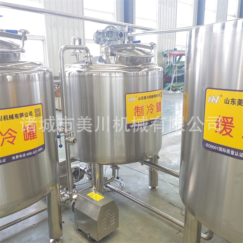 大型酸奶全套设备 全套饮料生产线 全自动鲜奶全套加工设备