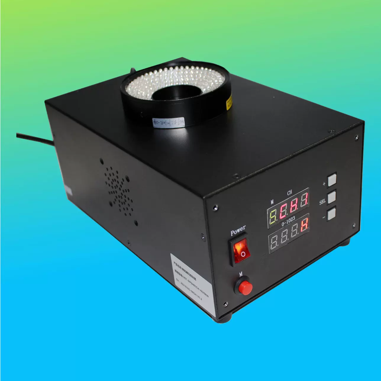 自动化视觉检测光源调节机器视觉检测光源亮度调节增亮频闪控制器