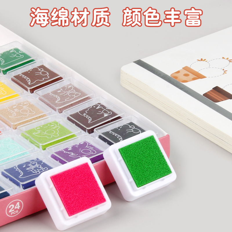 Libro de pintura de dedos para niños graffiti creativo bebé huella digital punto pintura educación temprana kindergarten Tarjeta de pintura traje de almohadilla de tinta