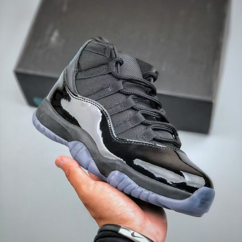 Transfronterizo Putian zapatos aj11 Gamma Azul Gran Demonio zapatos deportivos zapatos de carrera frescos gris negro rojo Joe 11 zapatos de baloncesto de alto nivel