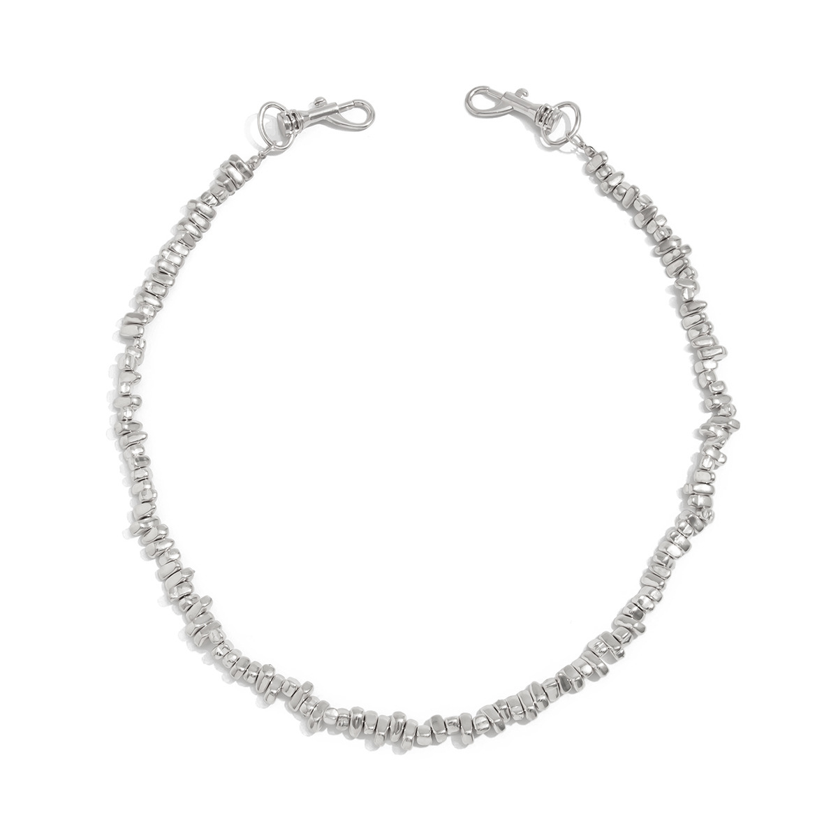 Hip-Hop-Nische CCB Perlenbesetzte High-End-Mode Persönlichkeitshose Herren-Taillenkette_voghion.com