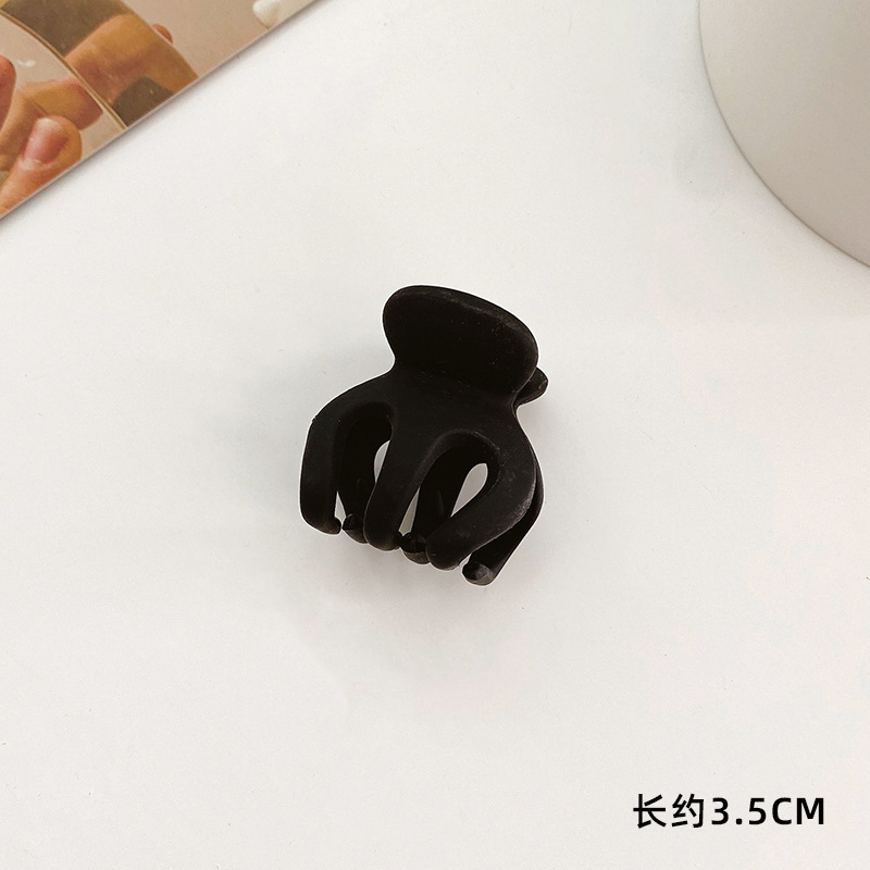 金属鲨鱼夹女高马尾固定发卡网红小号抓夹头饰马尾夹子神器|undefined