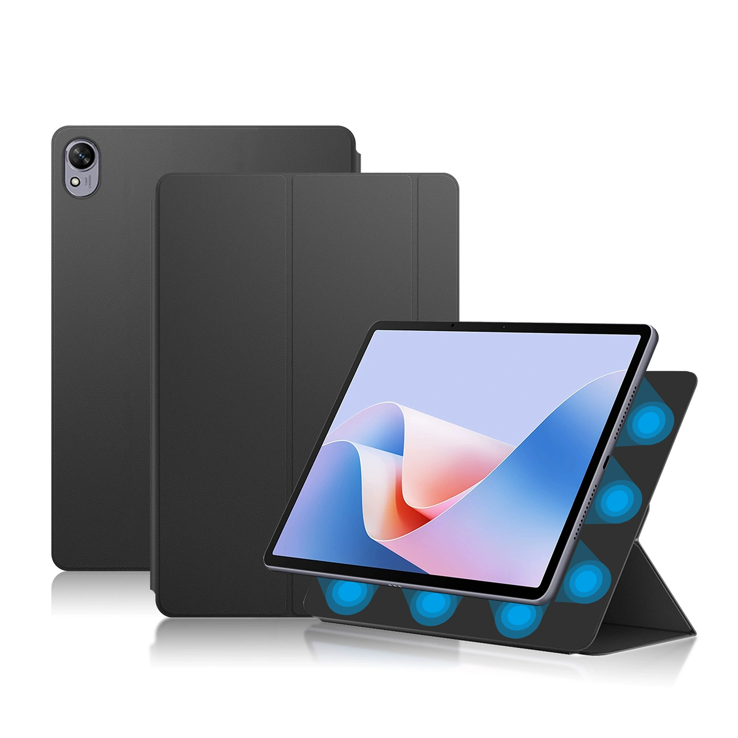 Чехол для планшета Huawei MatePad 11.5 S с магнитной застежкой из кожи, защитный чехол Qingyun C5 3-го поколения