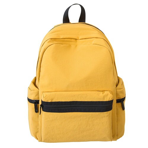 Fashionable and Simple Dual-Sided Shoulder Bag for College Students, Suitable for High School Students, Lightweight Laptop Bag, Short Trip Backpack, Trendy