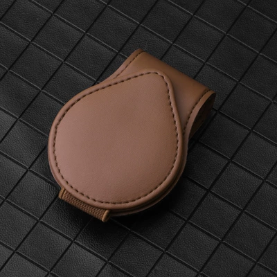 Interior Supplies, Car Glasses Clip/Bill Clip - brown