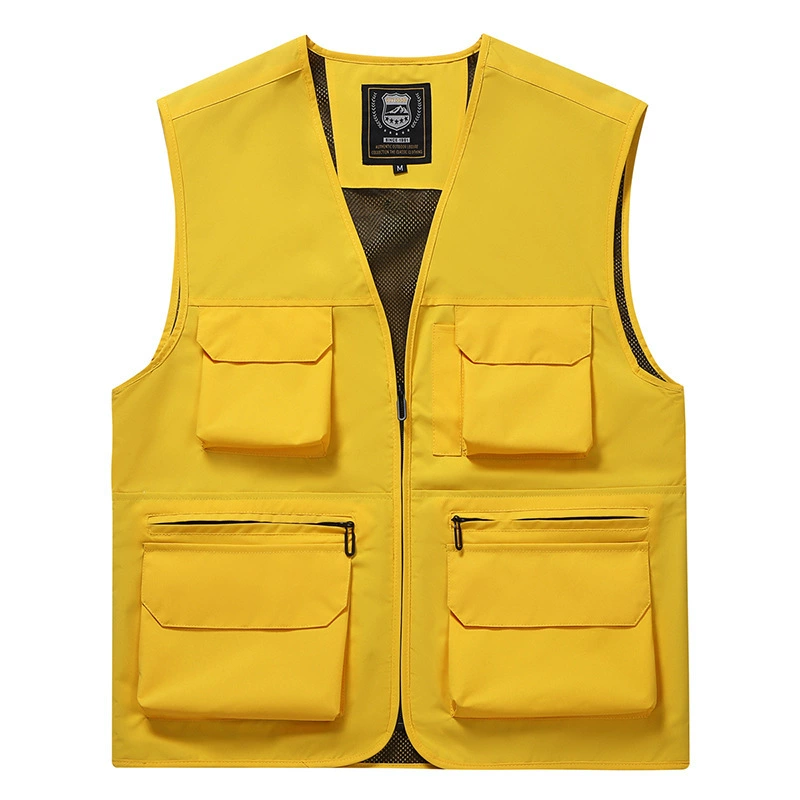 Men's travel quick dry thin climbing waterproof vest sleevless