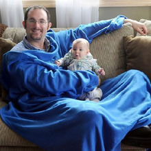 QNɳlҕew̺snuggie blanket with sleev̺