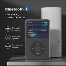 128GB大内存MP3播放器蓝牙5.0外放音乐便携式支持多种格式蓝牙版