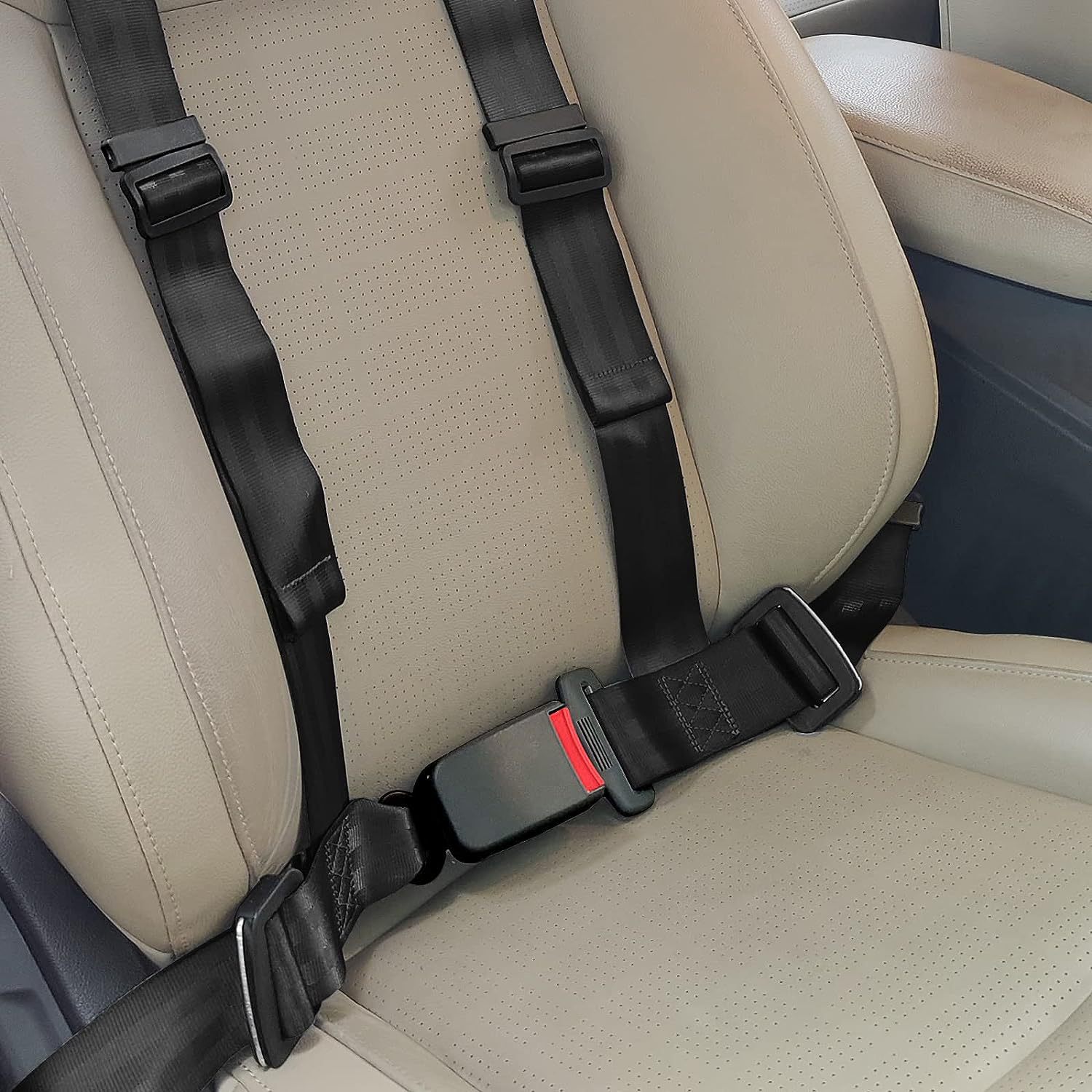 Kart bumper car racing seat four-point seat belt amusement equipment children adult adjustable safety belt