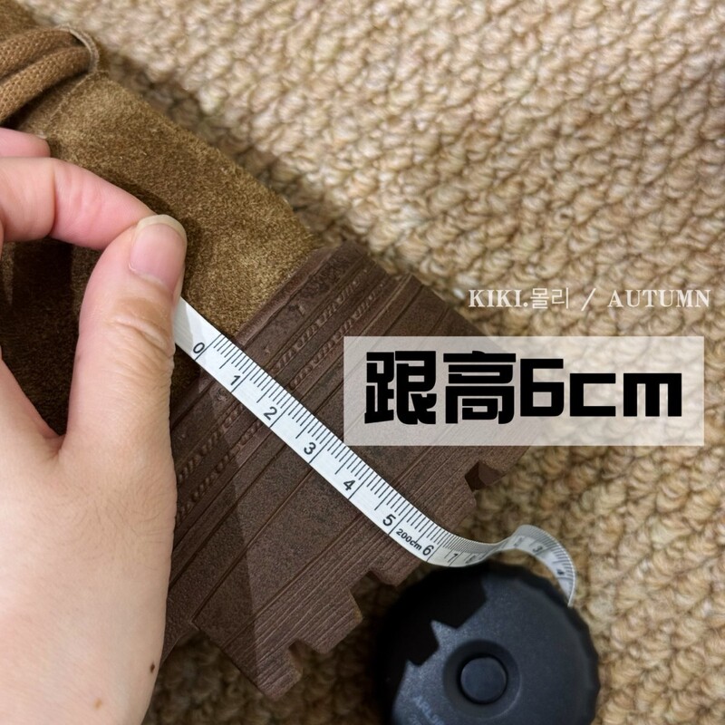 欧货厚底磨砂2025秋季新款字母翻领机车休闲大黄靴两穿松糕马丁靴|undefined