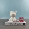 No. 172 Sitting Bear White Embryo