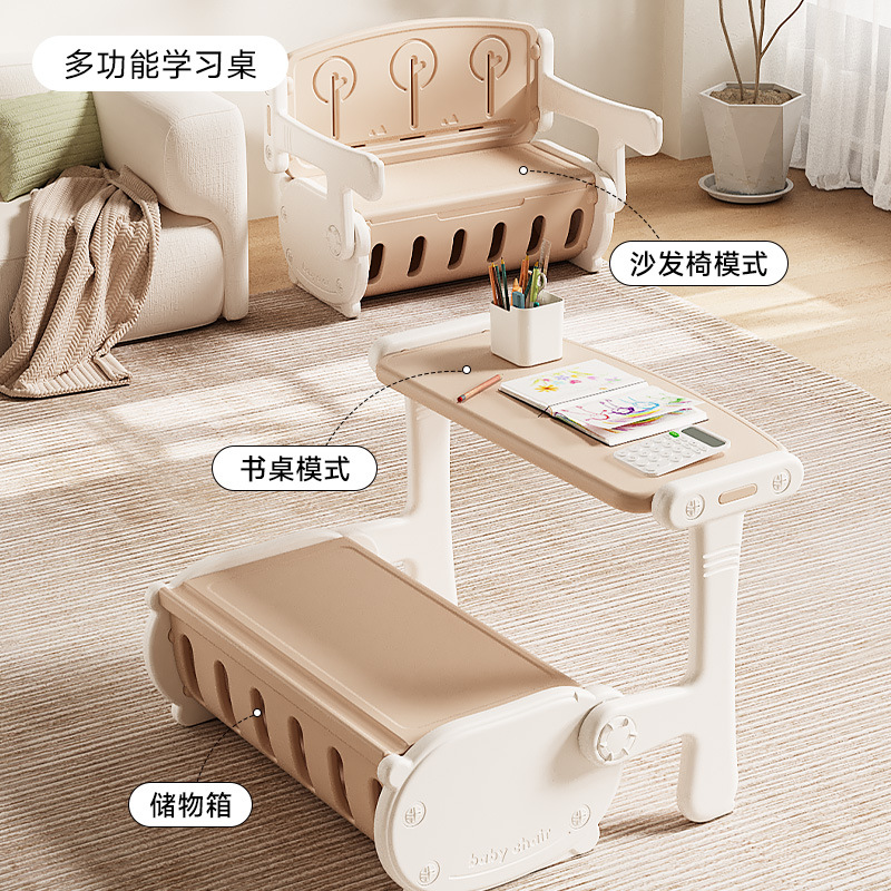 子供用多機能学習テーブルと椅子のセットは、赤ちゃんが早く家庭用絵画落書きの机のおもちゃを教えることができます。