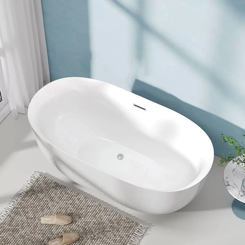 家用小户型亚克力成人无缝一体民宿酒店高档独立式保温浴缸浴盆