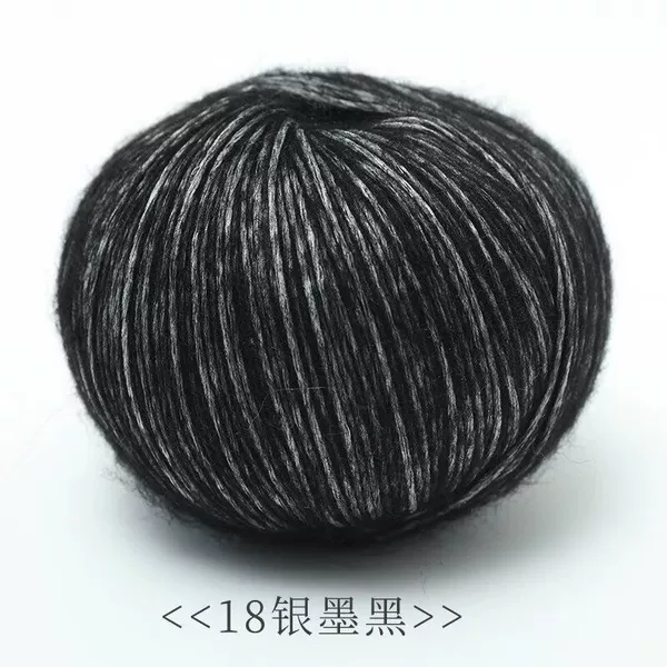 18 silver jet black