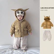 宝宝羽绒服冬季婴儿外套冬装保暖超萌洋气婴幼儿2024新款童装衣服