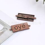 Зинче -металлическая заглушка -Винные знаки, сумки для сумки для одежды, гальваковый золотой электрофорез черный давление логотип.