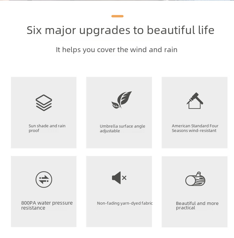 Outdoor Umbrella Wine Red