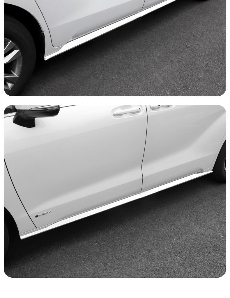 Suitable for Toyota Sienna Side Skirt Trim Strips, Modified Decorative Sienna Body Trim Strips, Grevia Special Accessories, Exterior Decoration