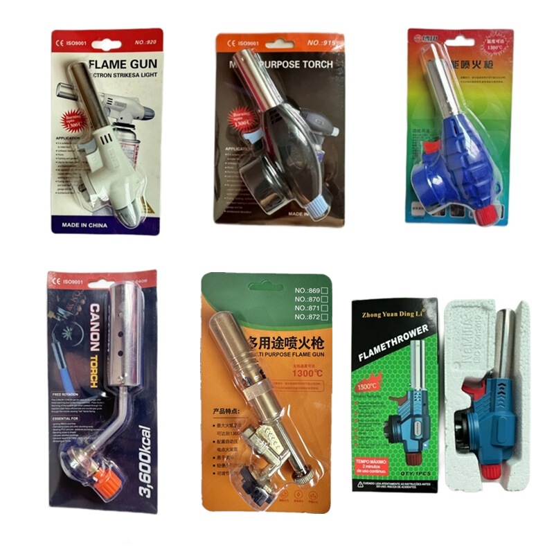 Cassette Gas Tank Fire-Breathing Portable Barbecue Baking Lighter Outdoor Camping Style Ignition Butane Spray Gun Household Barbecue Cassette Gas Tank Fire-Breathing Portable Barbecue Baking Lighter Outdoor Camping Style Ignition Butane Spray Gun Household Barbecue