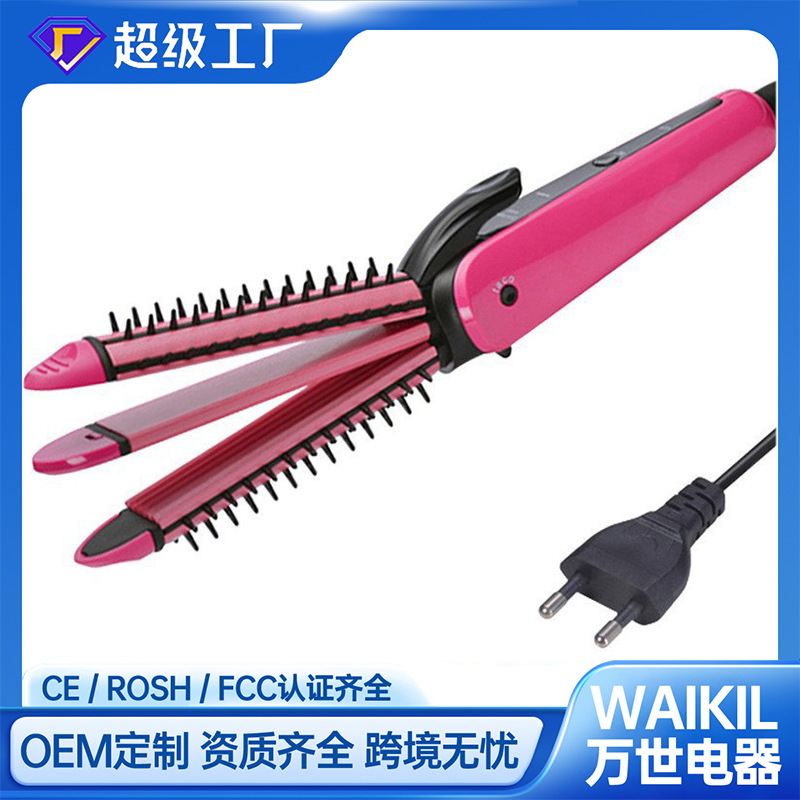 Cross-border hot sale digital display hair curler large curly hair artifact automatic hair curler dual-use curler factory wholesale