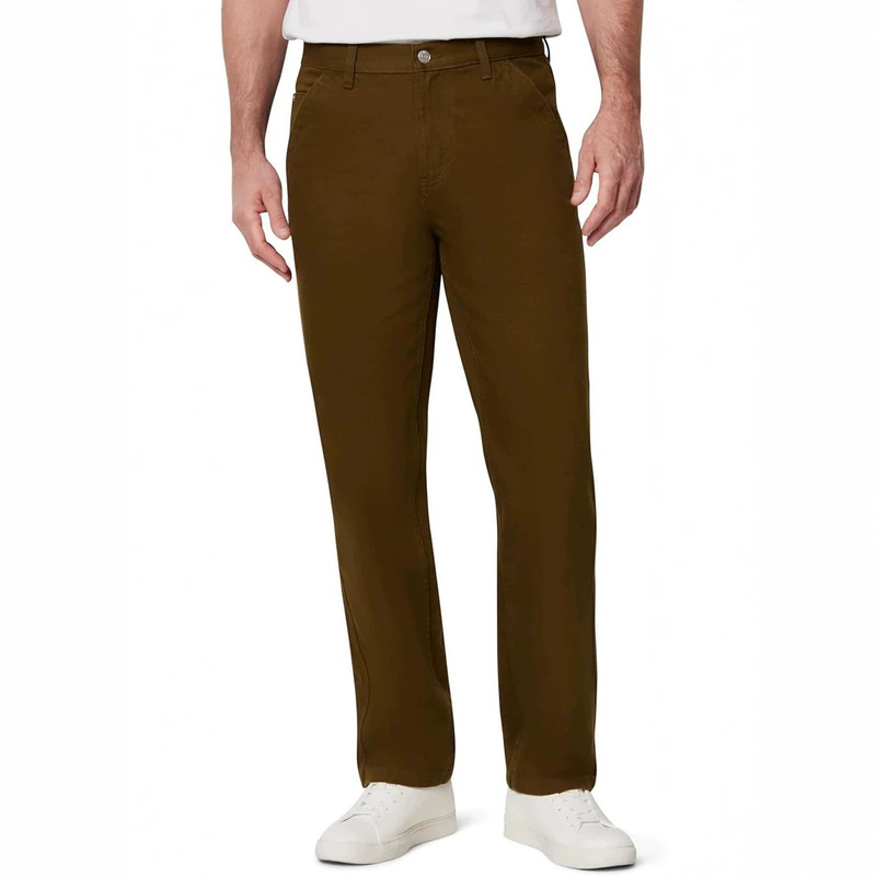 2026 Summer New Men's Rigid Loose-Fitting Workwear Carpenter Jeans