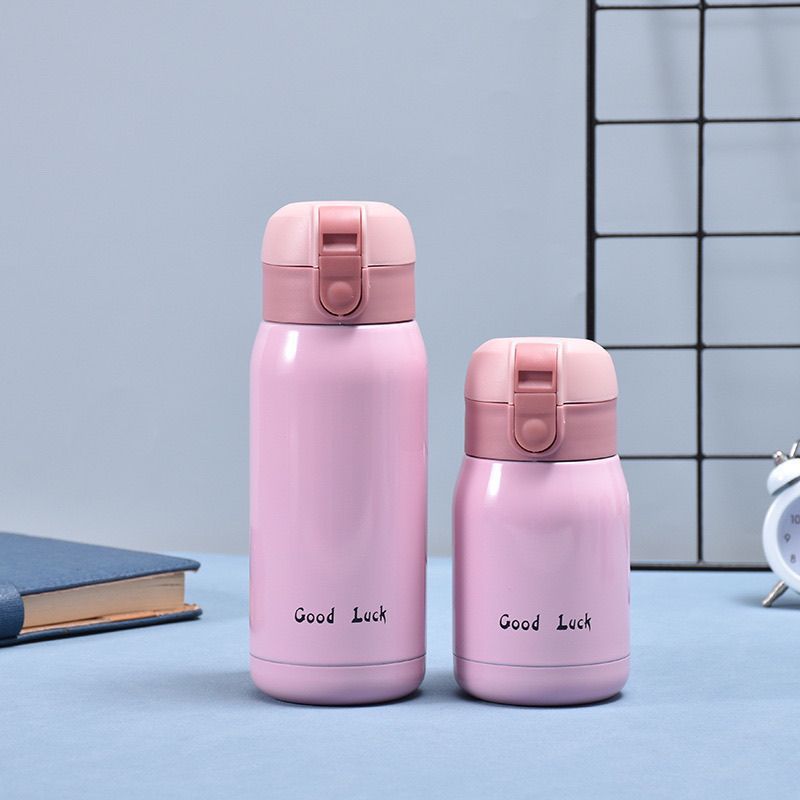 Goodluck Compact Cute Direct Drink Insulated Cup Mini Portable Children's Pocket Cup Convenient High-Value Bounce Cup