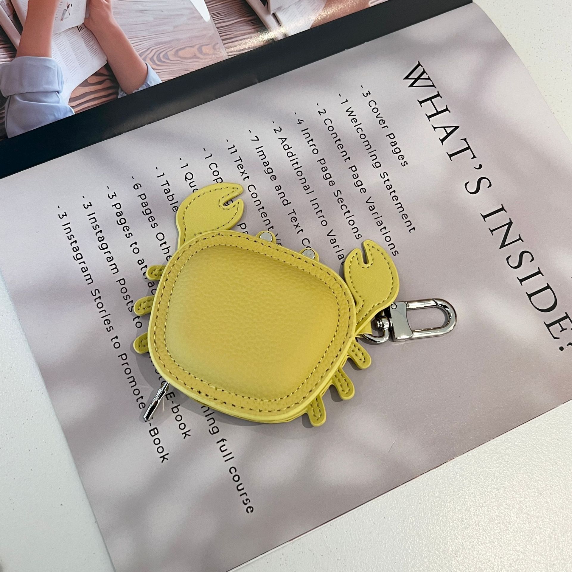 게 레몬 옐로우 벨트 선물 상자