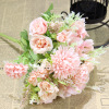 Simulation Xinli Rose Plastic Flower Wedding Decoration Flower Home Switch Flower Art Living Room silk cloth fake flower dried flowers