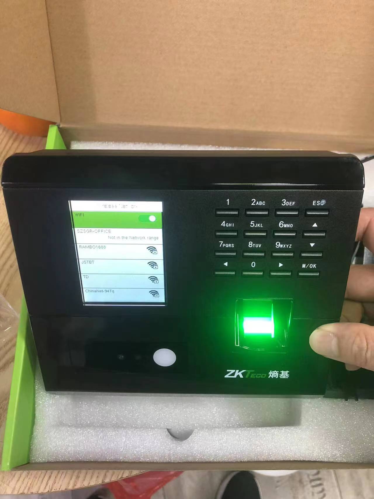 Control de acceso inteligente XFace100/NFace102 Pro con reconocimiento facial, sistema de asistencia todo en uno