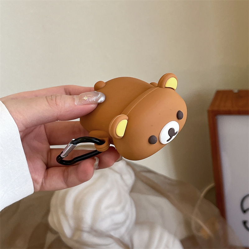 AirPods 4 Apple Bluetooth inalámbrico auriculares cubierta 1 / 2 / 3 generación pro2 silicona lindo
