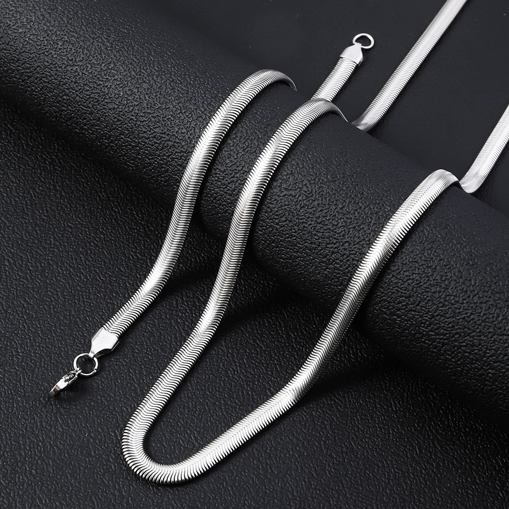 Geometric necklace stainless steel