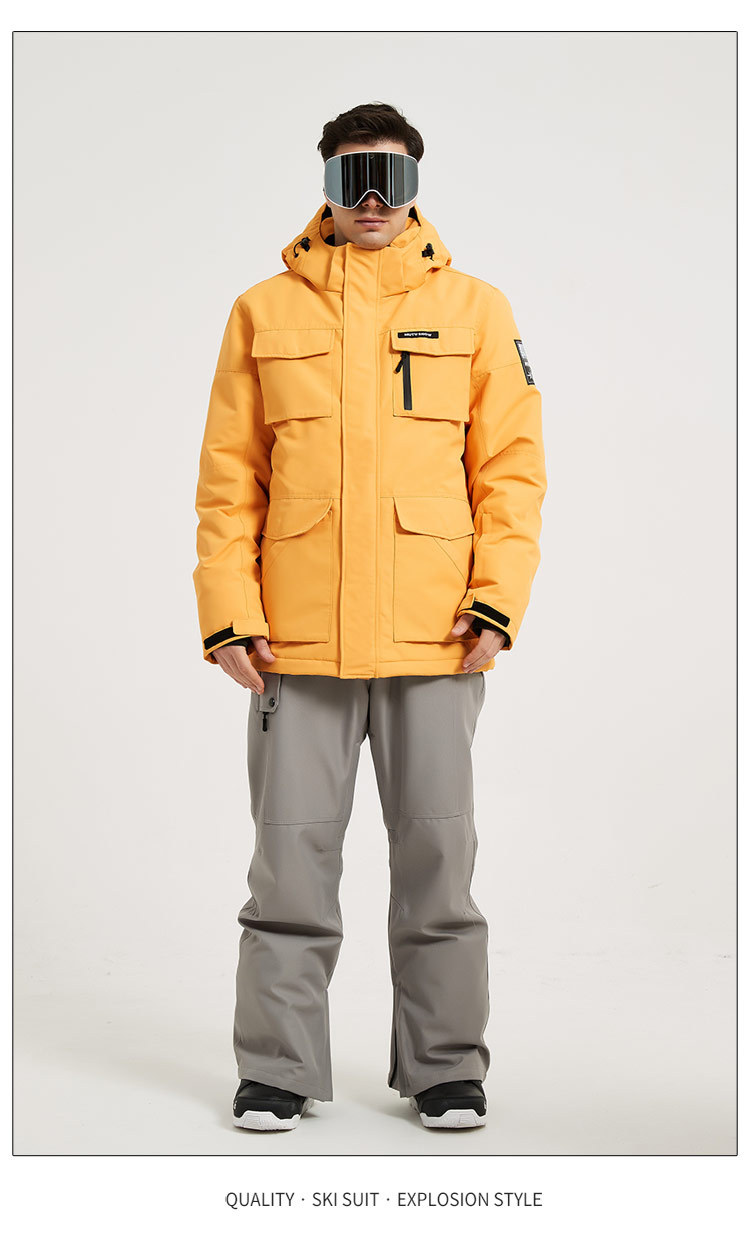 Herenkleding Trendy skipakken voor heren Koreaanse enkel- en dubbelboard winddicht waterdicht warm gewatteerd outdoor verdikte skijassen voor heren_voghion.com