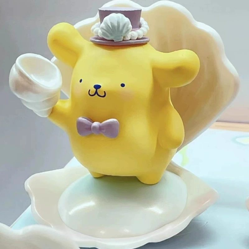 Sanrio Bihai Holiday Culomi Blind Box: Циннамон Дог, Мелоди, Пача — модная фигурка-игрушка, подарок на день рождения