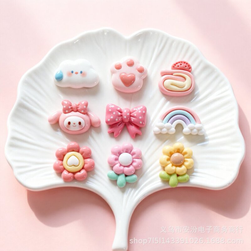 Clouds, Rainbows, Sunflowers, DIY Handmade Resin Accessories, Wholesale Clogs, Hair Ties, Refrigerator Magnets Materials Clouds, Rainbows, Sunflowers, DIY Handmade Resin Accessories, Wholesale Clogs, Hair Ties, Refrigerator Magnets Materials